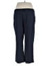 Halogen Solid Blue Casual Pants Size 16 - photo 2