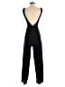 Capella Apparel Solid Black Jumpsuit Size S - photo 2