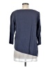 Soft Surroundings Gray 3/4 Sleeve Top Size M - photo 2