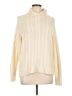 Lands' End Ivory Turtleneck Sweater Size L - photo 1
