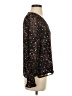 CeCe 100% Polyester Black Long Sleeve Blouse Size S - photo 4