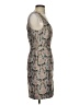 JACK 100% Polyester Paisley Gray Cocktail Dress Size S - photo 4