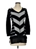Dana Buchman Chevron-herringbone Black Pullover Sweater Size S - photo 1
