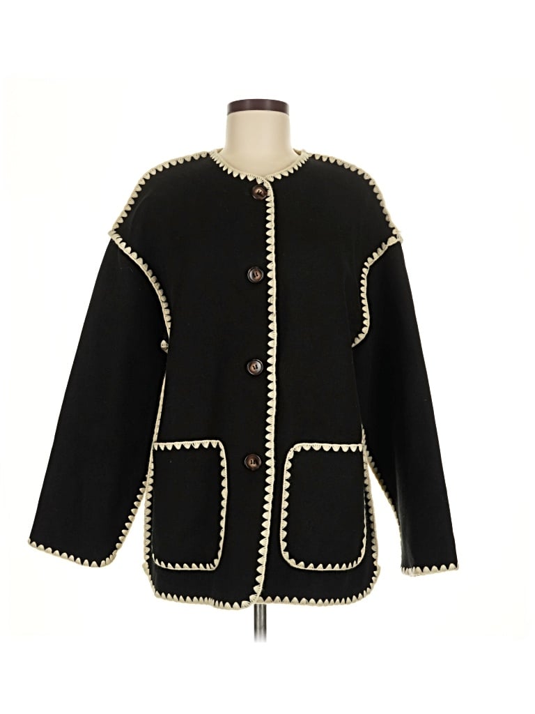 Pre-owned J.ing Jacket In Black