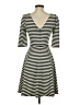 Pixley Stripes Black Casual Dress Size XS - photo 2
