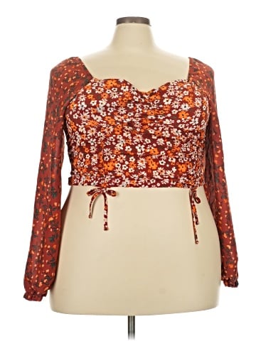 madden nyc Long Sleeve Blouse (view 1)