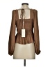 Joie 100% Polyester Brown Tan Long Sleeve Blouse Size XS - photo 2