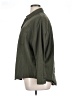 Unbranded Solid Green 3/4 Sleeve Button-Down Shirt Size XL - photo 5