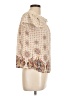 Perseption Concept 100% Polyester Ivory Short Sleeve Blouse Size L - photo 4
