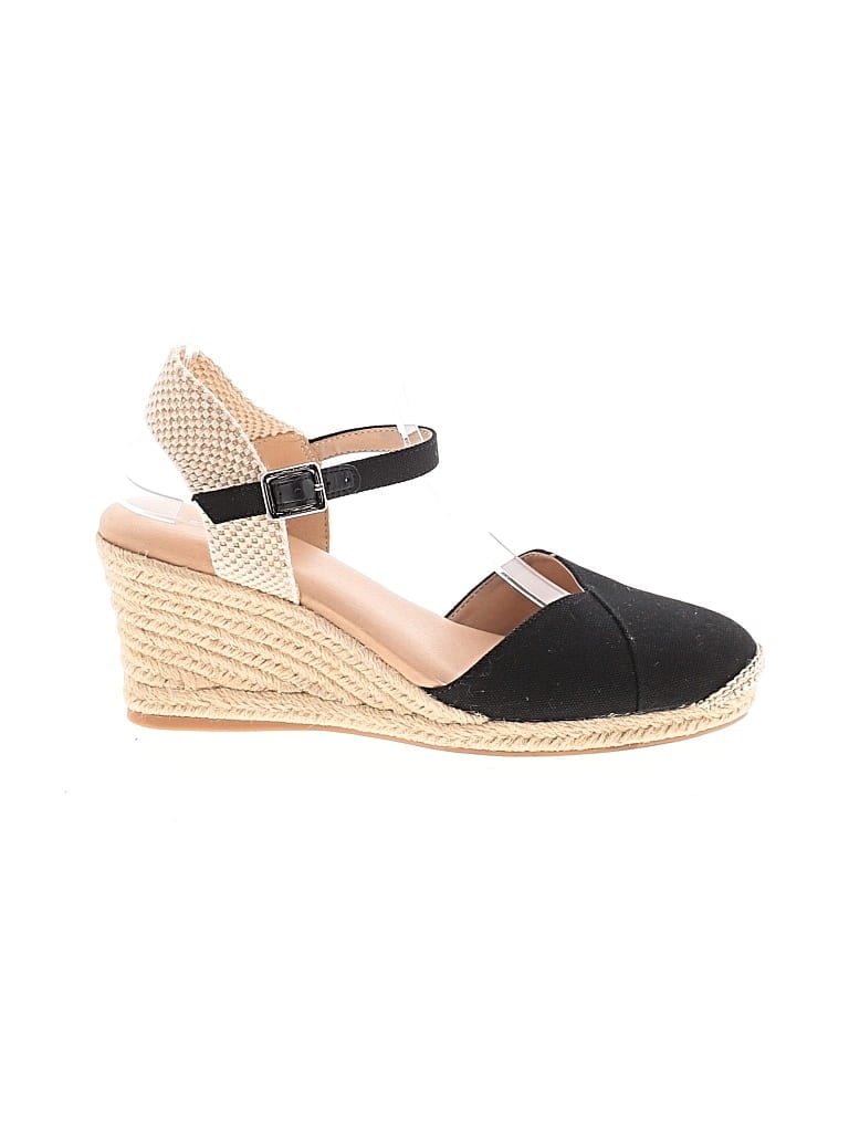 Pre-owned Alex Marie Wedges In Black
