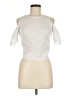 San Joy White Short Sleeve Top Size M - photo 1