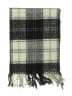 Unbranded Plaid Black Scarf One size - photo 2