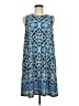 AB Studio Paisley Blue Casual Dress Size M - photo 1