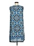 AB Studio Paisley Blue Casual Dress Size M - photo 2
