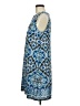 AB Studio Paisley Blue Casual Dress Size M - photo 5