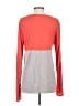 Bordeaux Color Block Orange Pullover Sweater Size S - photo 2