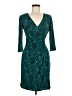 Laundry by Design Teal Cocktail Dress Size 6 - photo 1