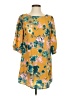 Everly 100% Polyester Yellow 3/4 Sleeve Blouse Size S - photo 1
