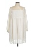 Unbranded 100% Polyester Chevron-herringbone Ivory Casual Dress Size L - photo 1