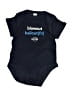 Rabbit Skins 100% Cotton Blue Short Sleeve Onesie 3-6 MO / 6 MO - photo 1