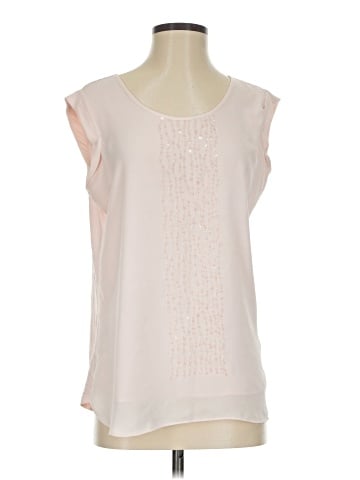 Black Saks Fifth Avenue Sleeveless Blouse (view 1)