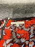 Eliot 100% Silk Orange 3/4 Sleeve Silk Top Size XS - photo 7