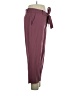 A New Day Solid Burgundy Casual Pants Size 14 - photo 4