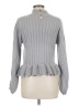 Assorted Brands 100% Acrylic Gray Turtleneck Sweater Size M - photo 2