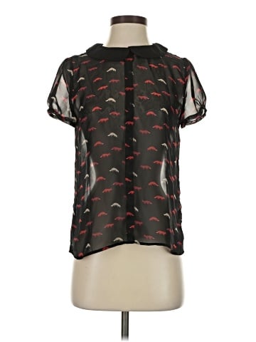 Vivienne Vivienne Tam Short Sleeve Blouse (view 1)