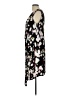 Ellen Tracy Floral Black Cocktail Dress Size L - photo 5