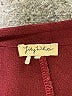 Lily White Solid Burgundy Shorts Size M (estimated) - photo 3