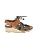 SAS Tan Brown Wedges Size 5 1/2 - photo 1