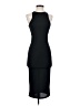 Topshop 100% Polyester Solid Black Cocktail Dress Size 4 - photo 1
