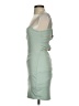 Le Lis Solid Green Cocktail Dress Size S - photo 5