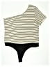 CY Fashions Ivory Bodysuit Size 1X - photo 1