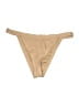 TOBI Solid Tan Swimsuit Bottoms Size L - photo 1