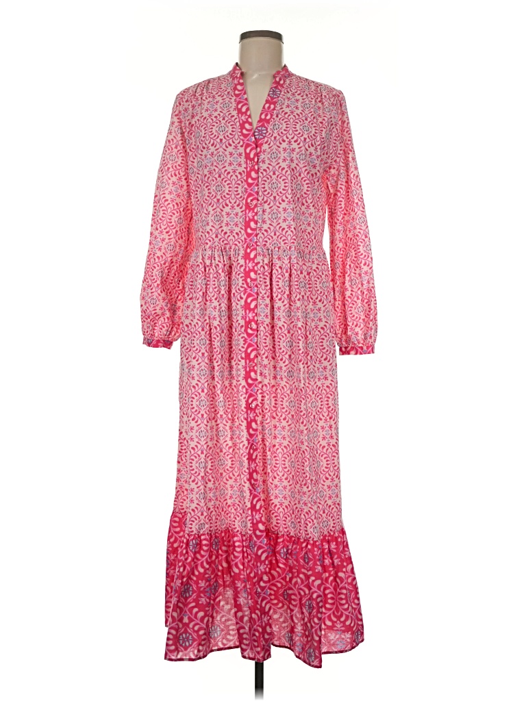 Pre-owned Zara Casual Dress In Pink