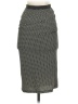 Sans Souci Houndstooth Black Casual Skirt Size S - photo 2
