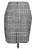 H&M Plaid Gray Casual Skirt Size 10 - photo 2