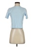 Unbranded Blue Short Sleeve Turtleneck Size S (estimated) - photo 1