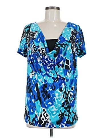 Discreet Short Sleeve Blouse (view 1)