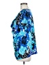 Discreet Blue Short Sleeve Blouse Size MedEstimated - photo 5
