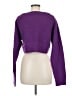 RE/DONE 100% Wool Purple Wool Pullover Sweater Size M - photo 2