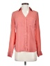 Express Outlet 100% Polyester Color Block Pink Long Sleeve Blouse Size XS - photo 1