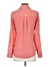 Express Outlet 100% Polyester Color Block Pink Long Sleeve Blouse Size XS - photo 2