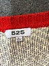 525 America Chevron-herringbone Gray Pullover Sweater Size L - photo 7