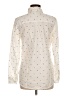Gap Hearts Ivory Long Sleeve Button-Down Shirt Size M - photo 2