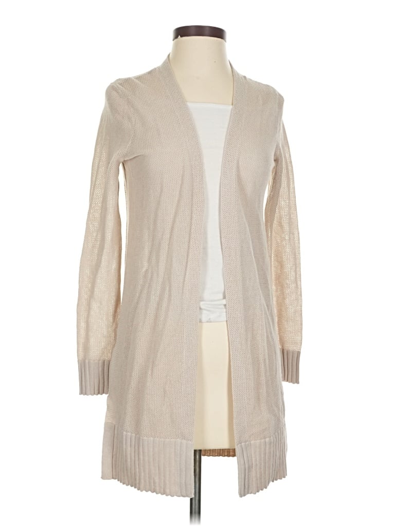 Ann Taylor Loft Cardigan Sweater In Neutral
