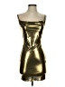 Forever 21 Metallic Gold Cocktail Dress Size S - photo 1