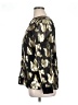 Summit Hill 100% Polyester Metallic Gold Long Sleeve Blouse Size 14 - photo 5
